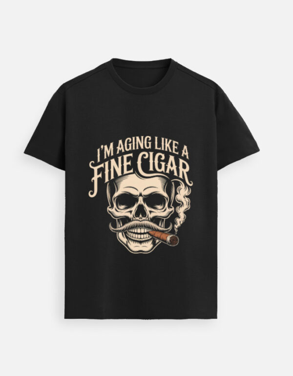 img_ccaccdae22ab69.jpg Fine Cigar Supima T-Shirt – Premium Luxury Graphic Tee