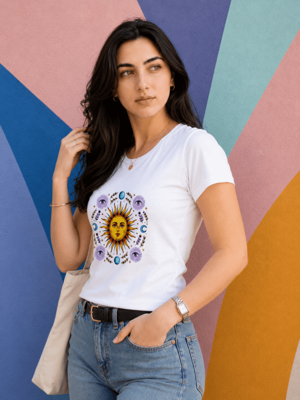 Celestial Sun Graphic Women's Classic T-Shirt