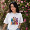 Wild Bloom Women's Oversized T-Shirt – Relaxed Fit Floral Graphic Tee