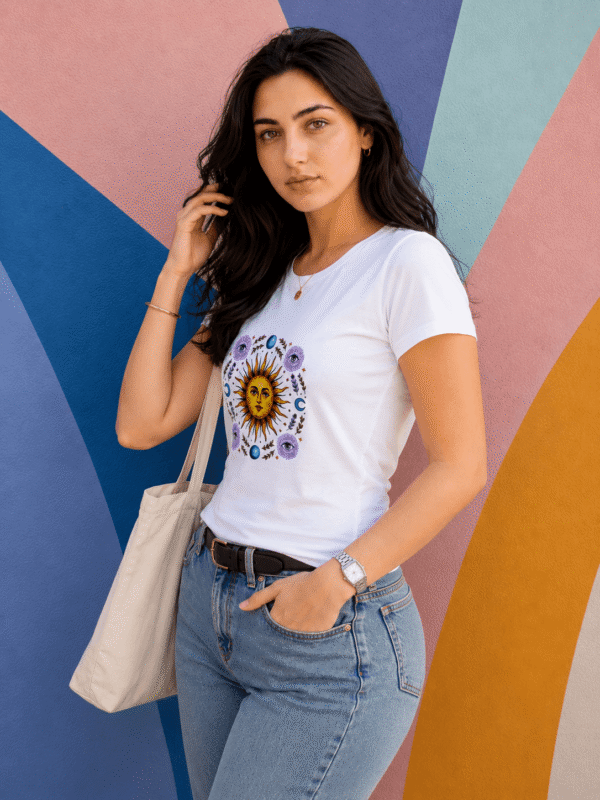 Celestial Sun Graphic Women's Classic T-Shirt