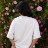 Wild Bloom Women's Oversized T-Shirt – Relaxed Fit Floral Graphic Tee