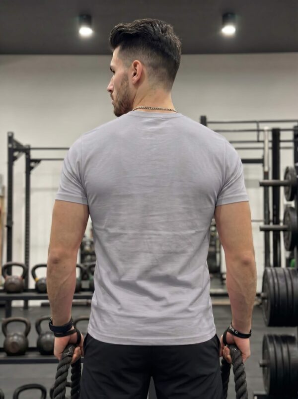 grey5 No Sweat No Progress Gym Motivation Classic Crew T-Shirt