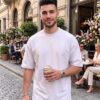 Find Your Peace Men's Oversized T-Shirt – Premium Back Print Tee